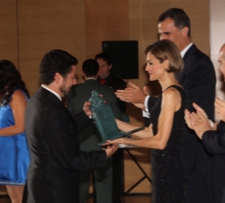 Su Majestad la Reina entrega el premio Empresa a Ignasi Belda Reig